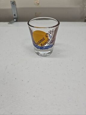Panama City Beach Shot Glass. Excellent Condition